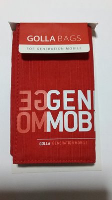 GOLLA G930 時尚多功能手機保護套 手機包 手機皮夾 紅色 腰扣設計芬蘭 iPhone HTC Samaung