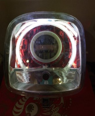CUXI LED遠近燈魚眼總成 大燈組 天使眼 魔鬼眼 光圈