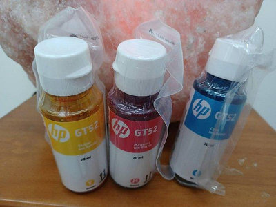 ☆呈運☆彩色各1瓶GT52 藍+紅+黃裸裝HP GT52原廠M0H55AA-5810/5820/115/116/118/310/315/319/410/412