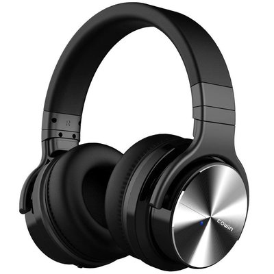 『東西賣客』【預購2週內到】日本COWIN E7 PRO密閉型/高音質/舒適聽力設計 耳罩式耳機(黑色款) 哀鳳/安卓