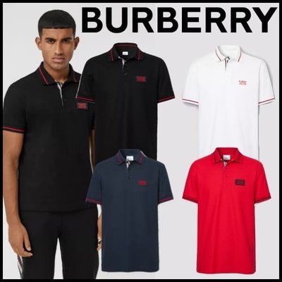 英國代購 Burberry 棉質 短袖POLO衫 (XS~XXL) 80259731