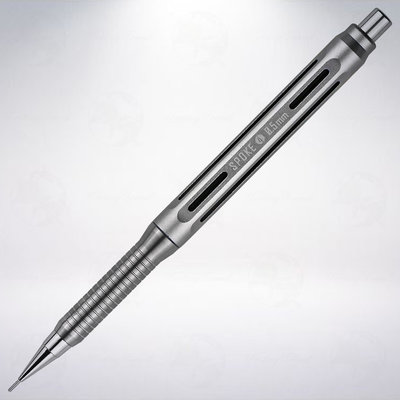 美國 Spoke 4 全金屬鈦握位製圖自動鉛筆: 0.5mm/暴風灰