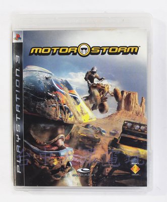PS3 摩托風暴 MotorStorm (英文版)**(二手片-光碟約9成新)【台中大眾電玩】