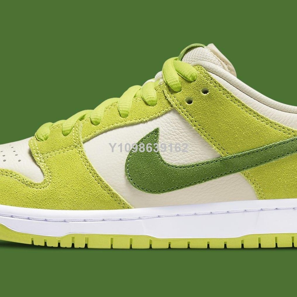 代購】Nike SB Dunk Low“Green Apple”青蘋果綠色低幫休閒百搭滑板鞋