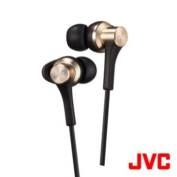 Bz Store 日本境內版 JVC HA-FR46 Iphone Android MIC 耳道式耳機 金
