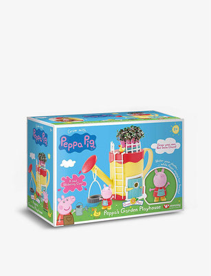『精品美妝』英國 正版 粉紅豬小妹 佩佩豬 花園遊戲屋 玩具組 禮物 Peppa Pig 玩具 現貨