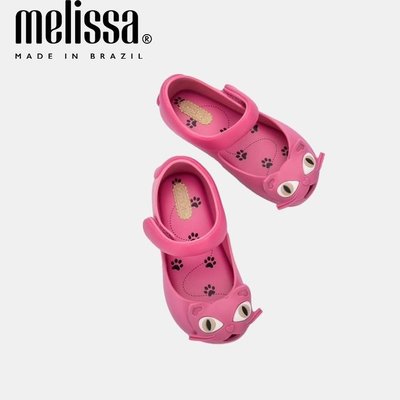 【Japan潮牌館】Melissa梅麗莎童鞋單鞋黑貓貓咪果凍鞋寶寶鞋小七同款軟底