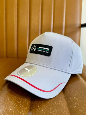 【This is Eddie】Mercedes-Benz AMG Petronas F1 灰紅色賽車帽