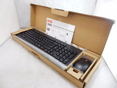 Lenovo Essential Wireless Keyboard and Mouse Combo (無線鍵盤滑鼠組)