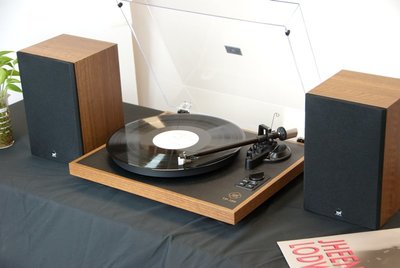 大禾音響 音譜利YPL AUDIO TP-100 唱盤+喇叭+唱片鎮+黑膠刷