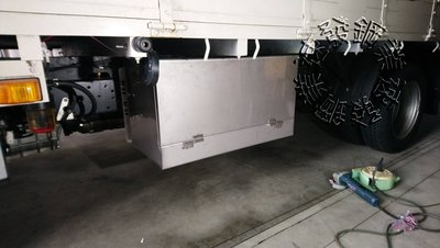 速發~3.5t側掛式工具箱 三菱FUSO TOYOTA HINO貨車專用!工具箱標準型白鐵304置物箱不鏽鋼防水電器箱