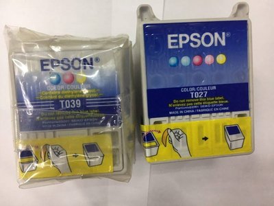 EPSON 原廠墨水匣裸裝 T027&T039