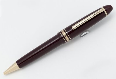 【Pen筆】Mont Blanc萬寶龍 經典161中班紅桿金夾原子筆
