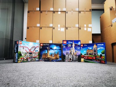 現貨熱銷-LEGO樂高10261大型過山車街景建筑模型拼裝積木禮物好盒現貨