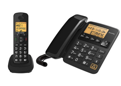 ALCATEL阿爾卡特 中文介面無線子母電話機的子機  (TD036 TW)單賣子機