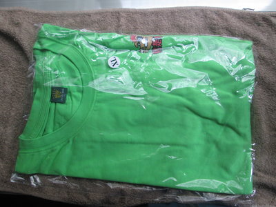 全新短袖T恤(型號XL,棉質,淺綠色)~JIXING品牌 陸官專三期紀念