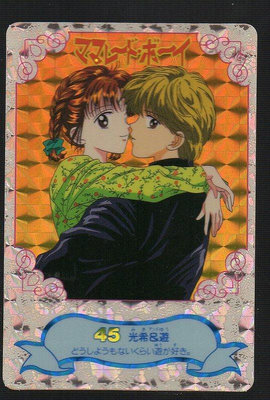 《CardTube卡族》(061126) 45 日本原裝橘子醬男孩 萬變卡∼ 1995年遊戲閃卡