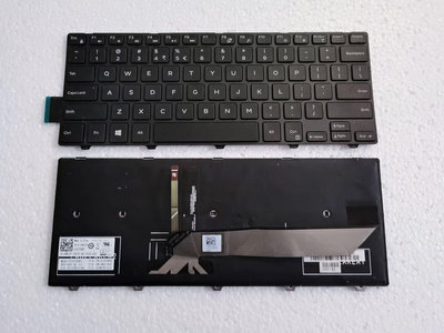 鍵盤 原裝Dell戴爾Inspiron 14-3000 series 3441 3442英文小回車鍵盤