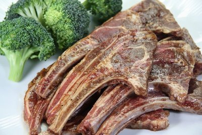 【牛羊豬肉品系列】黑胡椒羊小排(10支)/羊肉 /約 600g  ~教您做~黑胡椒羊排上桌~