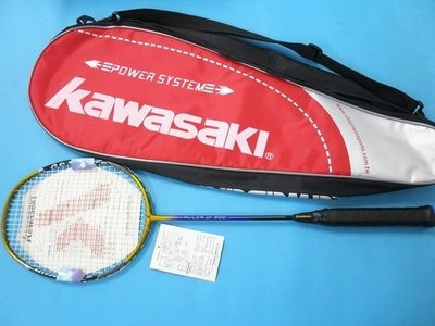 Kawasaki川崎羽毛球拍 CF-900羽球拍(附大背袋)MIT製/一支入(定2480)