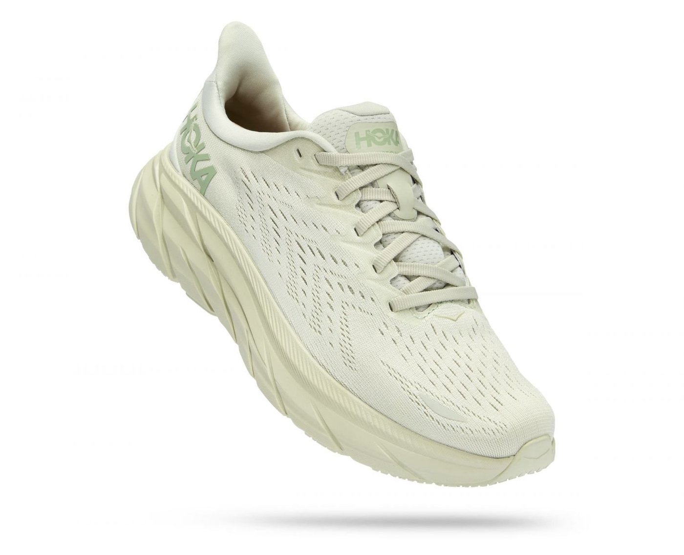 =CodE= HOKA ONE ONE CLIFTON 8 網布慢跑鞋(粉綠 