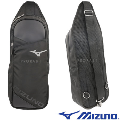 Mizuno 1FTD-210309 黑色 單肩背包/20x10x52cm/環保回收聚酯纖維材料/