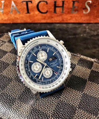Connie代購#百年靈手錶 航空計時腕錶 Quartz 進口石英計時號男錶 直徑 43mm氣質經典 三號店