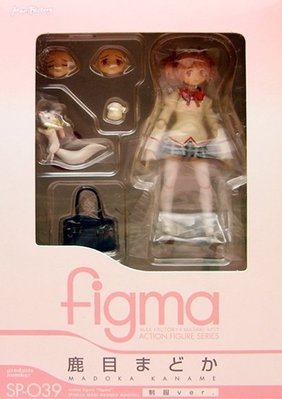日本正版 figma 魔法少女小圓 鹿目圓 制服ver.  可動 公仔 模型 日本代購