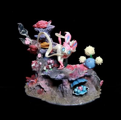 惠美玩品 神奇寶貝 GK 公仔 2305 寵物小精靈 伊布之島 仙人基因 仙子仙境 雕像 模型 盒裝