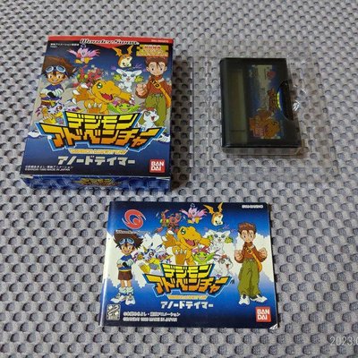 Wonderswan WS 日版卡帶 ~ 數碼寶貝 Digimon Adventure 藍版 (編號148) 陽極訓練師