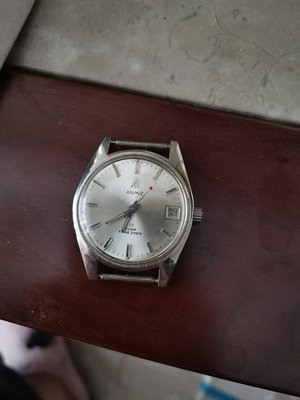 安米茲手動機械錶原裝庫存古董手錶單日歷少見安徽合肥地方品牌