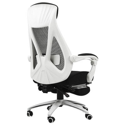 【精選好物】黑白調電腦椅家用電競椅游戲椅老板椅子商務可躺人體工學椅辦公椅