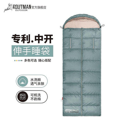 睡袋 睡袋營 路特曼睡袋 大人戶外 室內冬季加厚保暖 營旅行