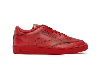 [全新真品代購] Reebok X Maison Margiela 紅色 鞋子 CLUB C TROMPE L'OEIL