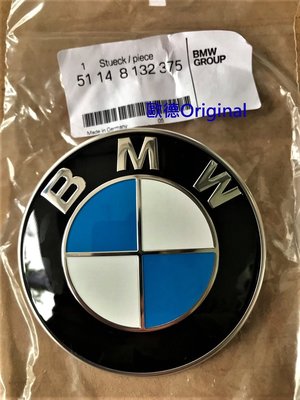 【歐德精品】現貨.德國原廠BMW引擎蓋/行李箱標誌。82mm 前標.後標。適用多數車型 歡迎詢問