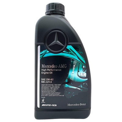 【車百購】 賓士 Mercedes-Benz MB 229.5 0W40 旗艦性能全合成機油 AMG專用