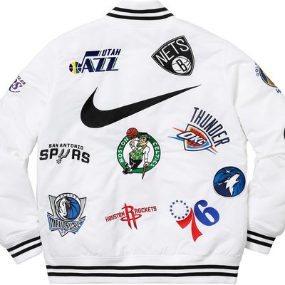 Rush Kingdom」代購Supreme Nike/NBA Teams Warm-Up Jacket 外套