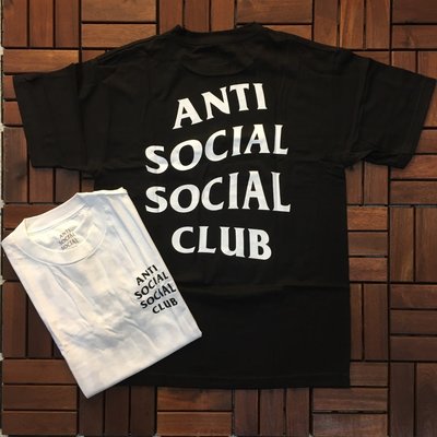 ☆LimeLight☆ Anti Social Social Club Military Tee 黑白/白黑