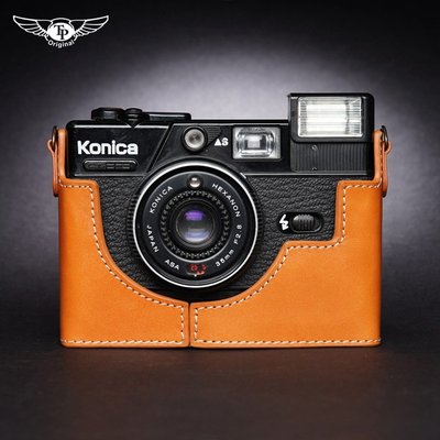 TP原創Konica柯尼卡C35 EF3 FD AUTO S3相機包真皮套膠卷機保護套