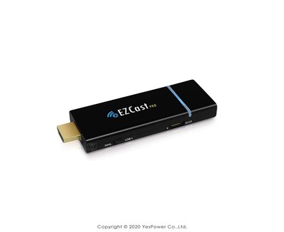 【含稅】EZCast Pro HDMI無線影音傳輸器/無線影音投影棒/支援畫面四分割/支援AirPlay