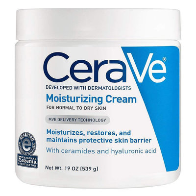 美賣~美國適樂膚 CeraVe 修復保濕乳霜 - 敏感肌膚19oz 無壓頭