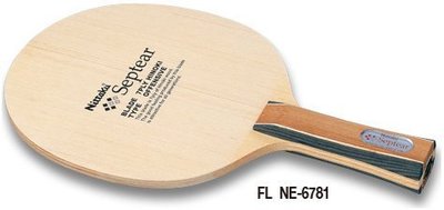 桌球拍 Nittaku SEPTEAR   七夾 全檜木合板  套裝貼膠 桌球隊長乒乓專賣網