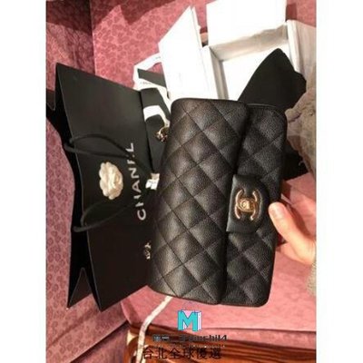 【二手】Chanel 香奈兒包 A600 Flap Mini Coco 包 牛皮 20 cm 黑金鍊 金扣 銀扣可選