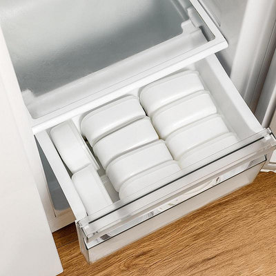 廚房用品 糙米雜糧米飯分裝 盒 冷凍保鮮盒 餐盒 可微波爐加熱小飯盒 水果便當盒 H6AQ QSPZ