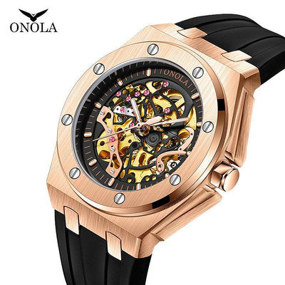 ONOLA 手錶 全自動 機械手錶 ON3834 時尚 防水 男士手錶