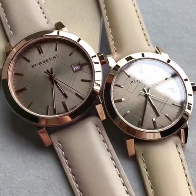 熱銷特惠 BURBERRY 全新 情侶對錶bu9014／bu9109明星同款 大牌手錶 經典爆款