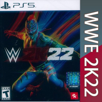 【一起玩】PS5 WWE 2K22 美國勁爆職業摔角 2022 英文美版 WWE 2K22