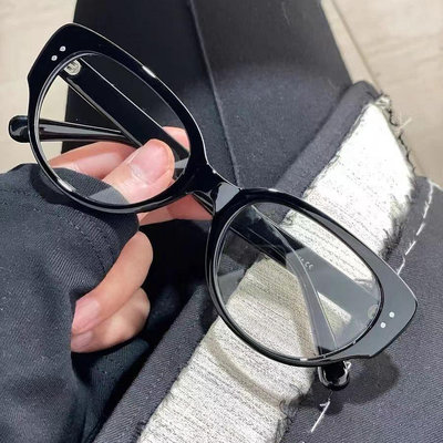 新款時尚復古米釘太陽眼鏡貓眼潮流街拍小框眼鏡歐美簡約女士墨鏡
