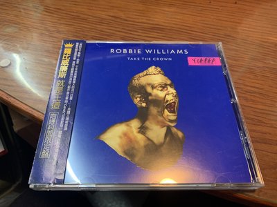 *還有唱片行*ROBBIE WILLIAMS / TAKE THE CROWN 二手 Y18989