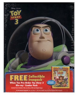 【BD藍光】玩具總動員 3：限量空鐵盒Toy Story 3